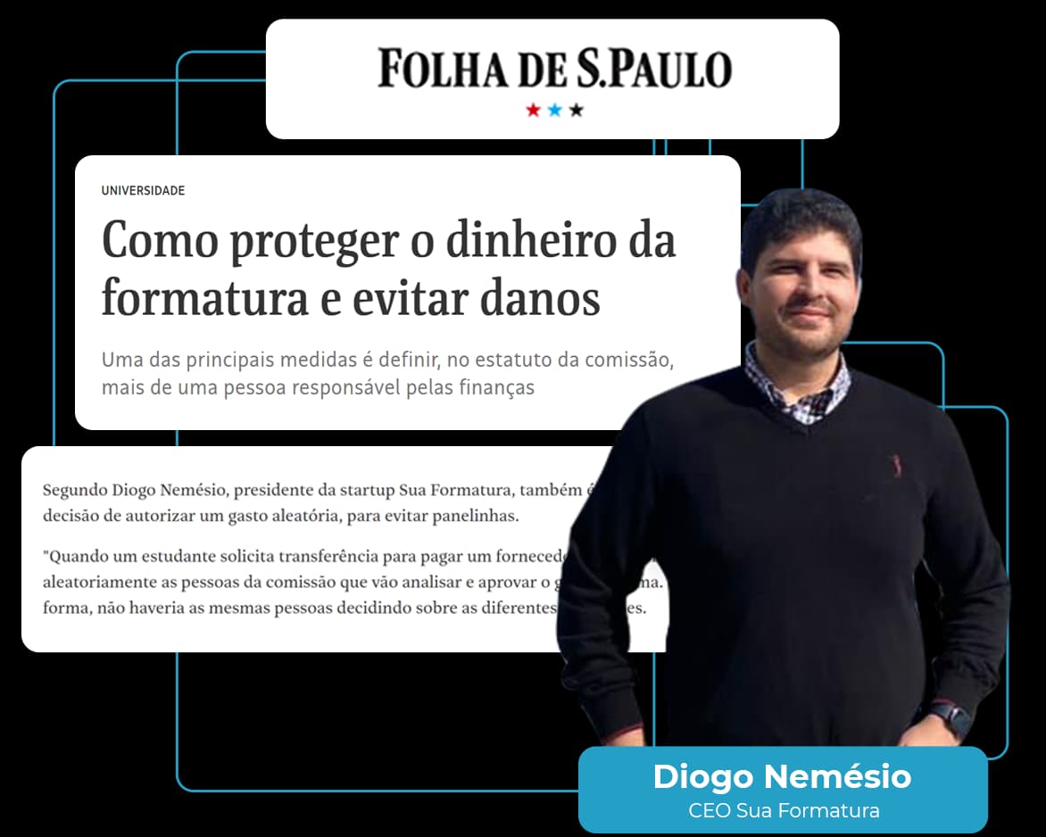 Sua Formatura na Folha de São Paulo